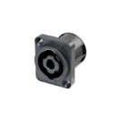 SPEAKON BASE 4 CONTACTOS MONTAJE VERTICAL NEUTRIK NL4MDXX-V